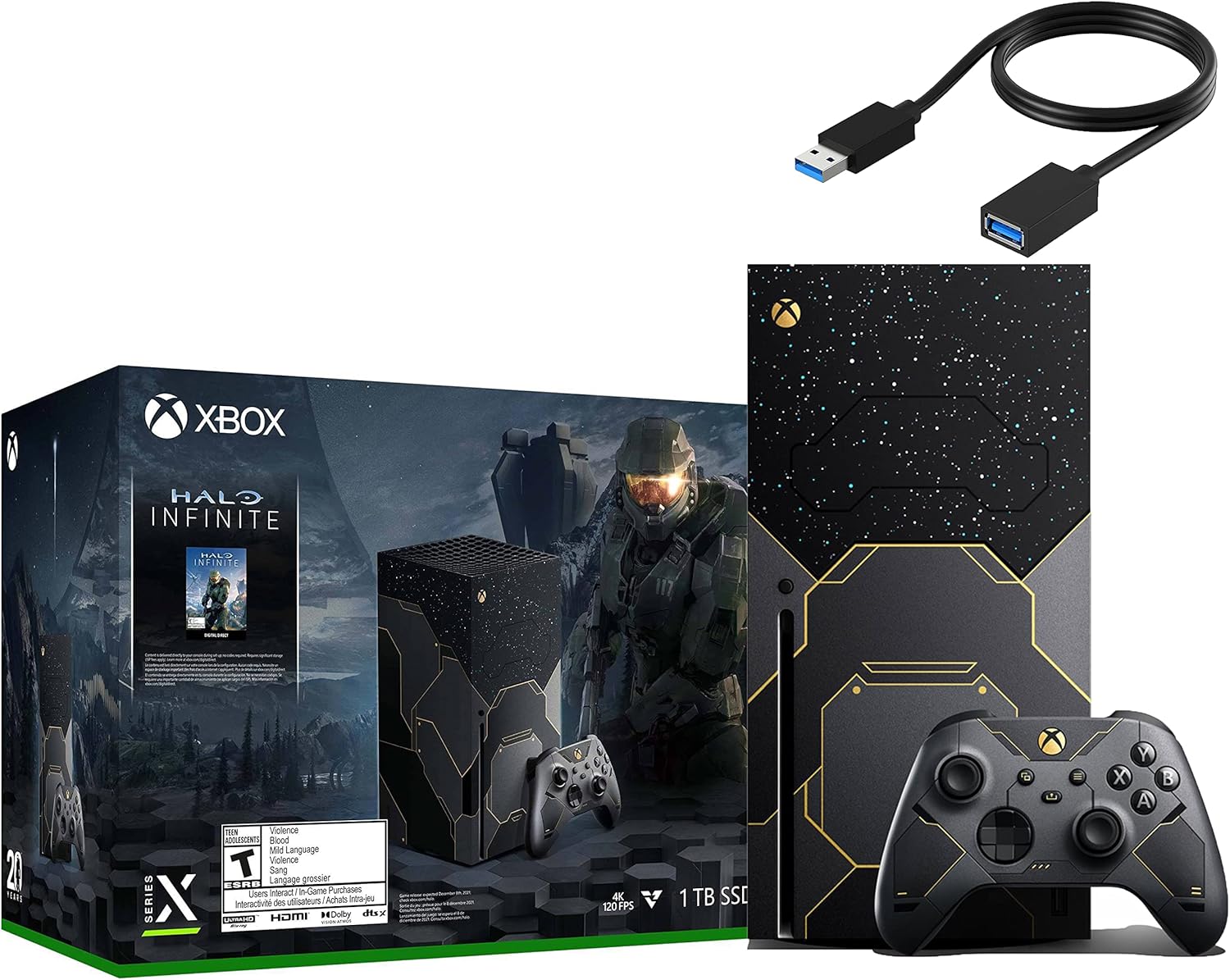 Microsoft Xbox Series X 1TB Console Halo 20th Anniversary